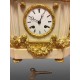 Часы Наполеона III из золотой бронзы