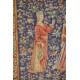 Обюссонский гобелен в средневековом стиле с тысячью цветов