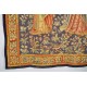 Обюссонский гобелен в средневековом стиле с тысячью цветов
