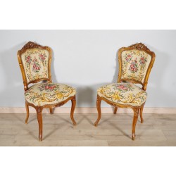 Пара стульев в стиле Людовика XV