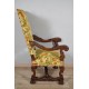 Кресло в стиле Людовика XIV из генуэзского бархата