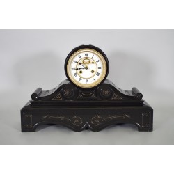 Часы Наполеон III из черного мрамора