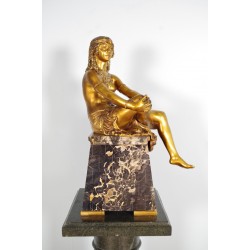 Теофиль Франсуа Сомм: бронза в стиле ар-деко