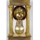 Часы из позолоченной бронзы в стиле ампир