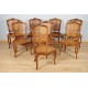 Восемь стульев в стиле Людовика XV