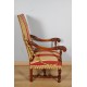 Кресло в стиле Людовика XIII