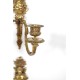 Четыре бра из позолоченной бронзы в стиле Людовика XVI