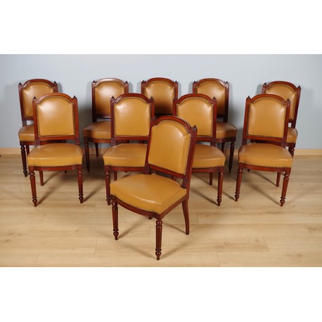 Десять стульев эпохи Наполеона III