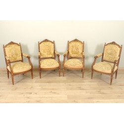 Четыре кресла в стиле Людовика XVI