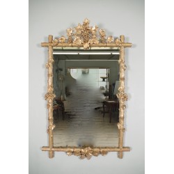Деревянное зеркало 1900 года